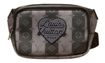 Load image into Gallery viewer, Louis Vuitton x NIGO Monogram Eclipse Stripes LV Heart Modular Sling Bag (Pre-loved)
