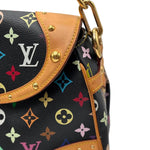 Load image into Gallery viewer, Louis Vuitton Black Monogram Multicolore Beverly MM Bag (Pre-owned) 3CRB4G7
