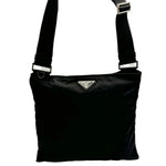Load image into Gallery viewer, Prada Tessuto Nylon Sport Black Messenger Crossbody Bag (Like new)
