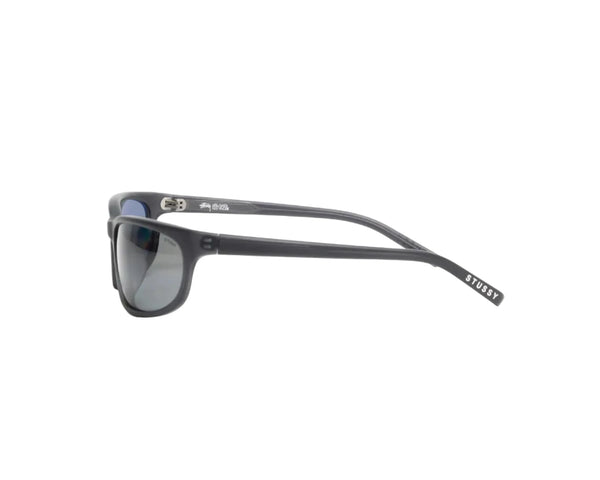 Stussy Julian Sunglasses Frost Black/Polarized Black