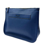 Load image into Gallery viewer, Prada Milano Clutch Bag Textured Leather (Pre-owned) 2BT8762
