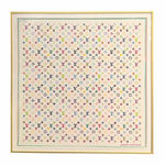 Load image into Gallery viewer, Louis Vuitton x Takashi Murakami Monogram Multicolor Square 90 White (Framed)
