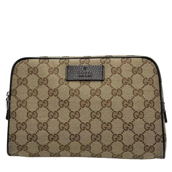 Gucci Monogram Belt Bag Dark Brown (Like new) TKHY7Y4