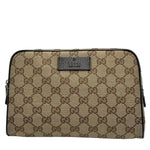 Load image into Gallery viewer, Gucci Monogram Belt Bag Dark Brown (Like new) TKHY7Y4
