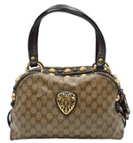 Load image into Gallery viewer, Gucci Babouska Crystal GG Crest Dome Bag (Pre-owned) 74G4KYW

