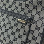 Load image into Gallery viewer, Gucci GG Canvas Hobo Leather Shoulder Bag (Pre-owned) K44VJ32

