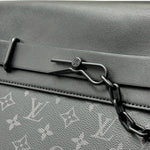 Load image into Gallery viewer, Louis Vuitton Monogram Eclipse Pochette Steamer (Brandnew) WCTDMY4
