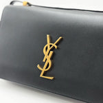 Load image into Gallery viewer, Saint Laurent  Black Leather Dylan Small Shoulder Bag (Like new) QYR7Y36
