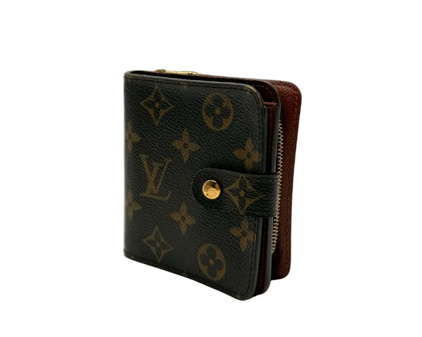 Louis Vuitton Compact Zip Bi-fold Wallet (Like new) BJD7YKX