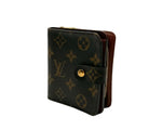 Load image into Gallery viewer, Louis Vuitton Compact Zip Bi-fold Wallet (Like new) BJD7YKX
