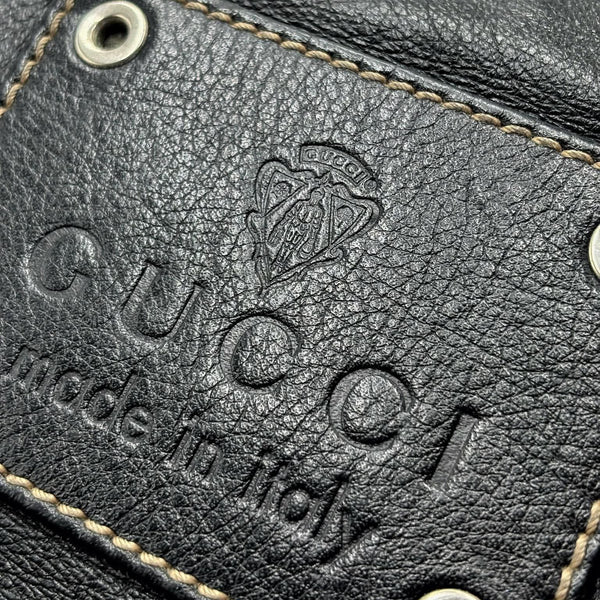 Gucci Leather Shoulder Bag Black (Like new) GB8RJDX