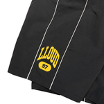 Load image into Gallery viewer, LLOUDGYM Track Long Shorts Black
