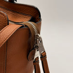 Load image into Gallery viewer, Prada Brown Vitello Phenix Convertible Tote Bag (Pre-owned)
