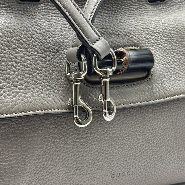 Gucci Small Leather Bamboo Daily satchel (Pre-owned) 2J7Y9QX