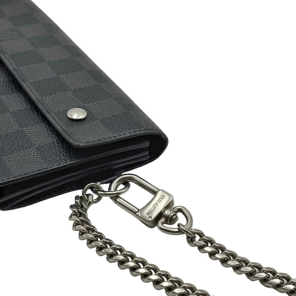 Louis Vuitton Damier Graphite Canvas Accordion Wallet (Like new) 3DYMW7D