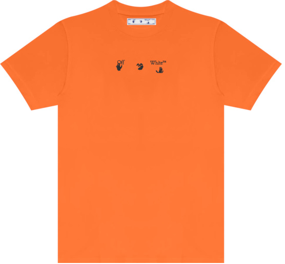Afvist Underskrift angst Off-White Orange 'Splatter Arrows' T-Shirt – shoegamemanila