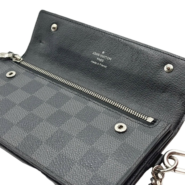 Louis Vuitton Damier Graphite Canvas Accordion Wallet (Like new) 3DYMW7D