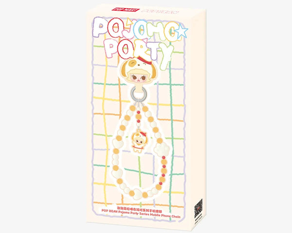 Popmart Pop Bean Pajama Party Mobile Phone Chain