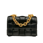 Load image into Gallery viewer, Bottega Veneta Chain Cassette Bag Black Nappa Leather (Like new) 9XBH76K
