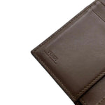 Load image into Gallery viewer, Fendi FF Diamonds Wallet Brown and black FF leather Wallet (Like new) 26HGV2M
