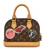 Load image into Gallery viewer, Louis Vuitton Limited Edition Monogram Canvas World Tour Alma BB Bag (Pre-owned)
