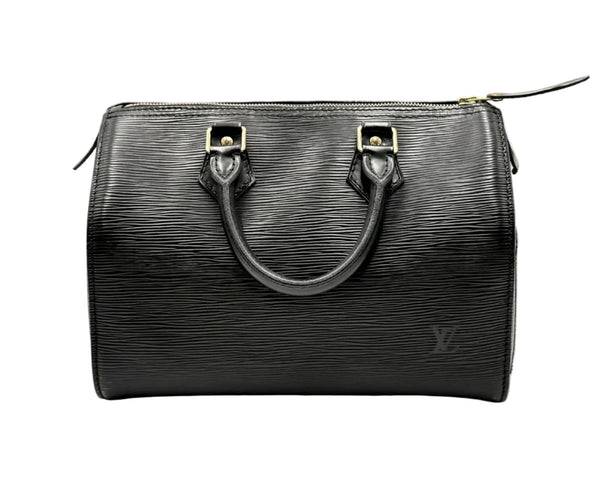 Louis Vuitton Speedy Bandouliere 25 in Black Epi Leather (Vintage)