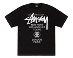 Load image into Gallery viewer, Stussy Global Cities World Tour Tee Black (2010-2019)
