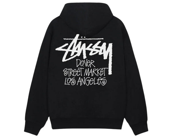 Stussy Stock DSM Los Angeles Hoodie Black