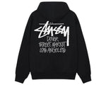 Load image into Gallery viewer, Stussy Stock DSM Los Angeles Hoodie Black
