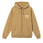 Load image into Gallery viewer, Stüssy DSM Men's Los Angeles Zip Hoodie Khaki
