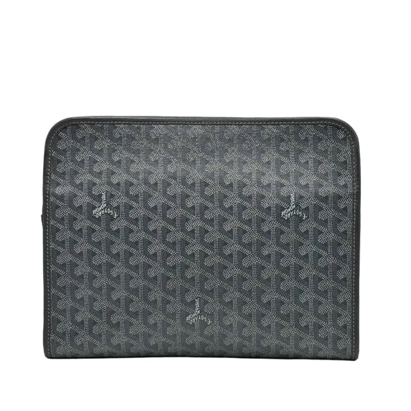 Goyard Goyardine Jouvence MM Toiletry Pouch Grey (Pre-owned) 97CM8XR