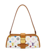 Load image into Gallery viewer, Louis Vuitton White Monogram "Murakami"  Multicolore Shirley Bag (Like new) Q9KD2C8

