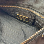 Load image into Gallery viewer, Prada Square Nylon Shoulder Bag Black (Pre-owned) G4B7T3D
