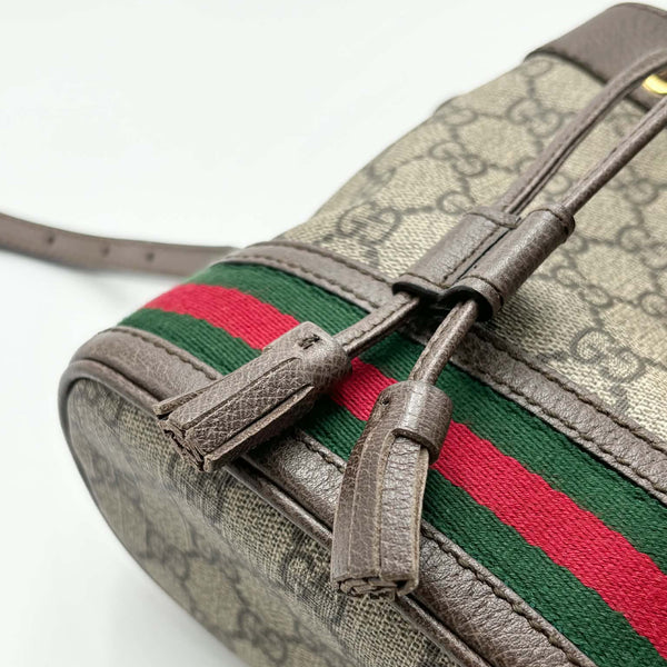 Gucci Ophidia Mini Bucket Bag in GG Supreme Canvas (Like new) THDQC73
