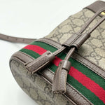 Load image into Gallery viewer, Gucci Ophidia Mini Bucket Bag in GG Supreme Canvas (Like new) THDQC73
