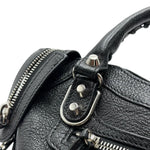 Load image into Gallery viewer, Balenciaga Classic Mini City Edge Black / Silver Hardware (Like new) VWM8G48
