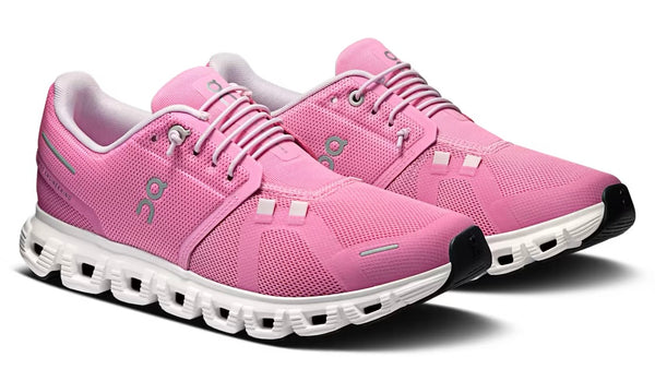 On Running Cloud 6 Raspberry White (Women's)