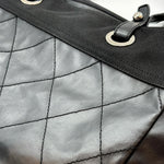 Load image into Gallery viewer, Chanel Black Coated Canvas Paris-Biarritz Grand Shopping Tote Bag (Pre-owned) BXQ78KM
