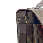 Load image into Gallery viewer, Louis Vuitton Damier Canvas Broadway Messenger Bag (Like new) B29RDTX
