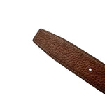 Load image into Gallery viewer, Hermes Gold/Black Chamonix and Togo Leather H Buckle Reversible Belt 100CM (Like new) JRXC2KV
