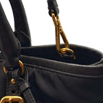 Load image into Gallery viewer, Prada Black Tessuto Tote Bag (Like new)
