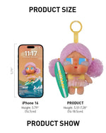 Load image into Gallery viewer, Popmart CRYBABY Vacation Mode On Series Vinyl Plush Pendant Blind box (Sold per piece)
