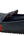 Gucci Men’s Black Leather Web Stripe Driver’s Loafers Black