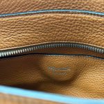 Load image into Gallery viewer, Prada Brown Vitello Phenix Convertible Tote Bag (Pre-owned)

