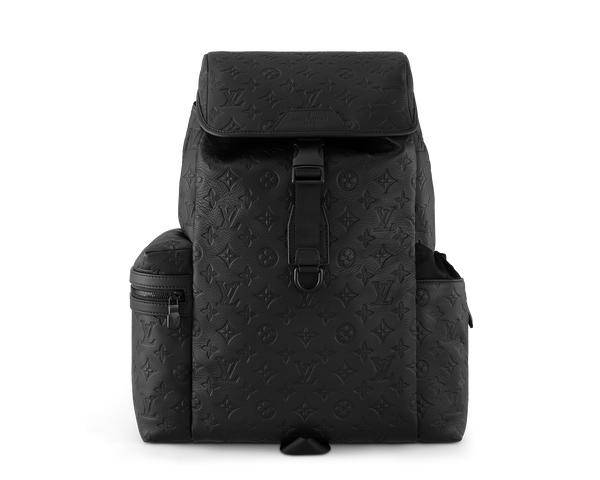 Louis Vuitton Monogram Shadow Trekking Backpack Black