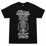 Load image into Gallery viewer, Stussy World Tour 2006 Mister Cartoon Limited Edition Black Tee
