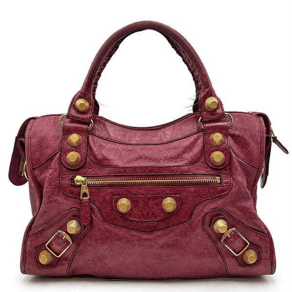 Balenciaga Agneau Giant 21 Gold Hardware Part Time Bubblegum (Pre-owned) HJ4VR22