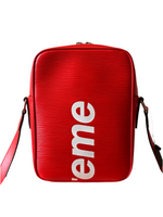 Load image into Gallery viewer, Louis Vuitton x Supreme Danube Epi PM Red
