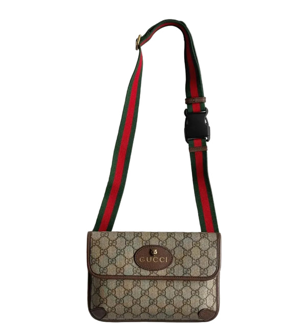 Gucci Neo Vintage GG Supreme Belt Bag Beige/Ebony (Like new) HYH98WY