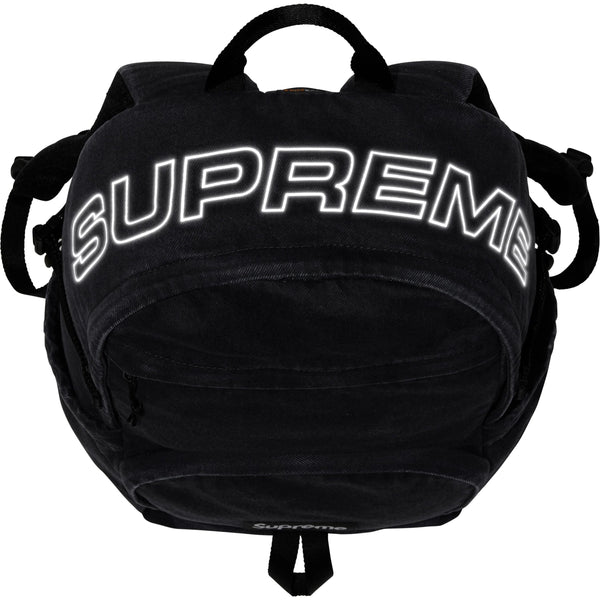 Supreme Denim Backpack Black